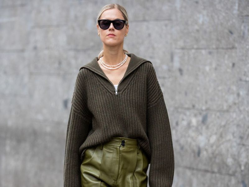 Zipper-Pullover sind ein beliebter Trend