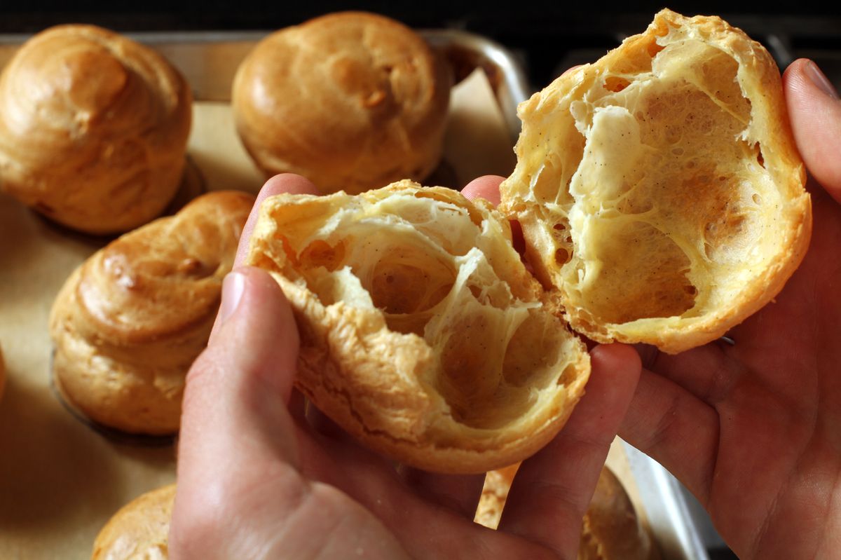 Herzhafte K&auml;se-Windbeutel