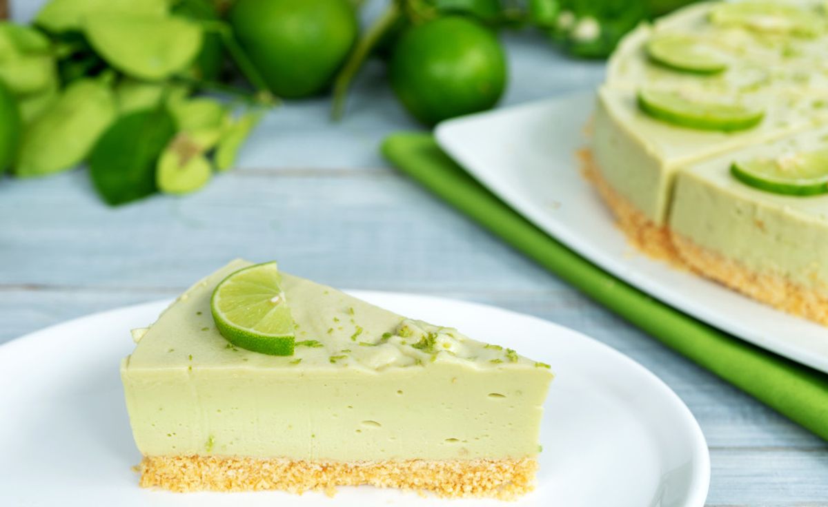 Limetten-Tarte vegan und erfrischend