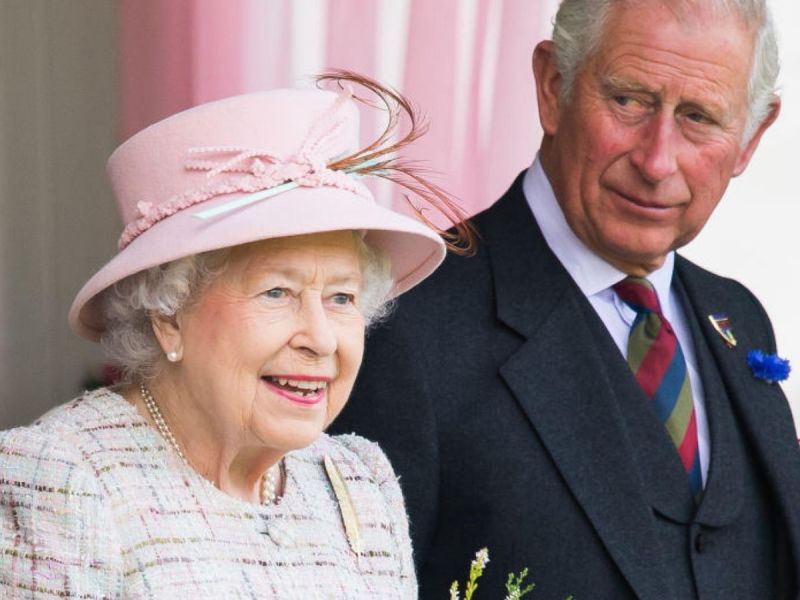 Queen Elisabeth II. und Prinz Charles