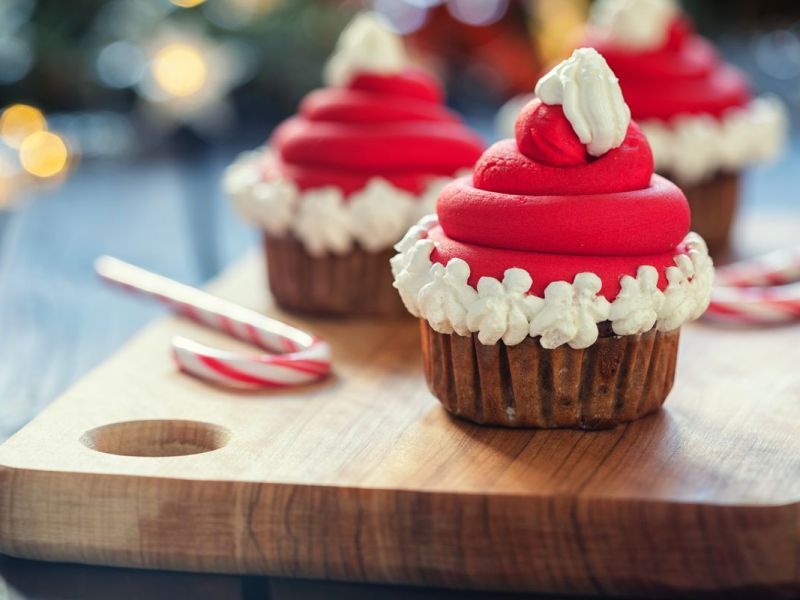 Weihnachtsmuffins