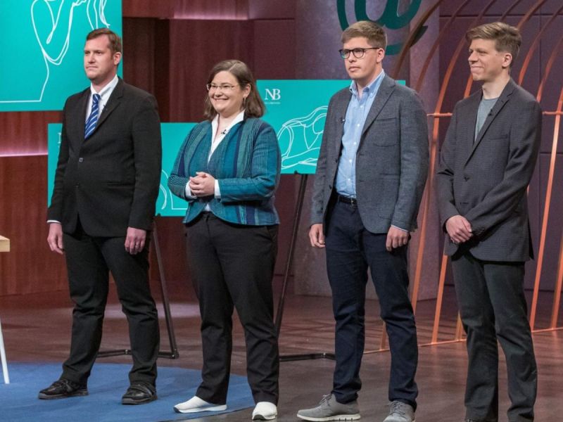 Das Netzbeweis-Team bei DHDL