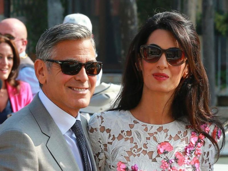 George und Amal Clooney