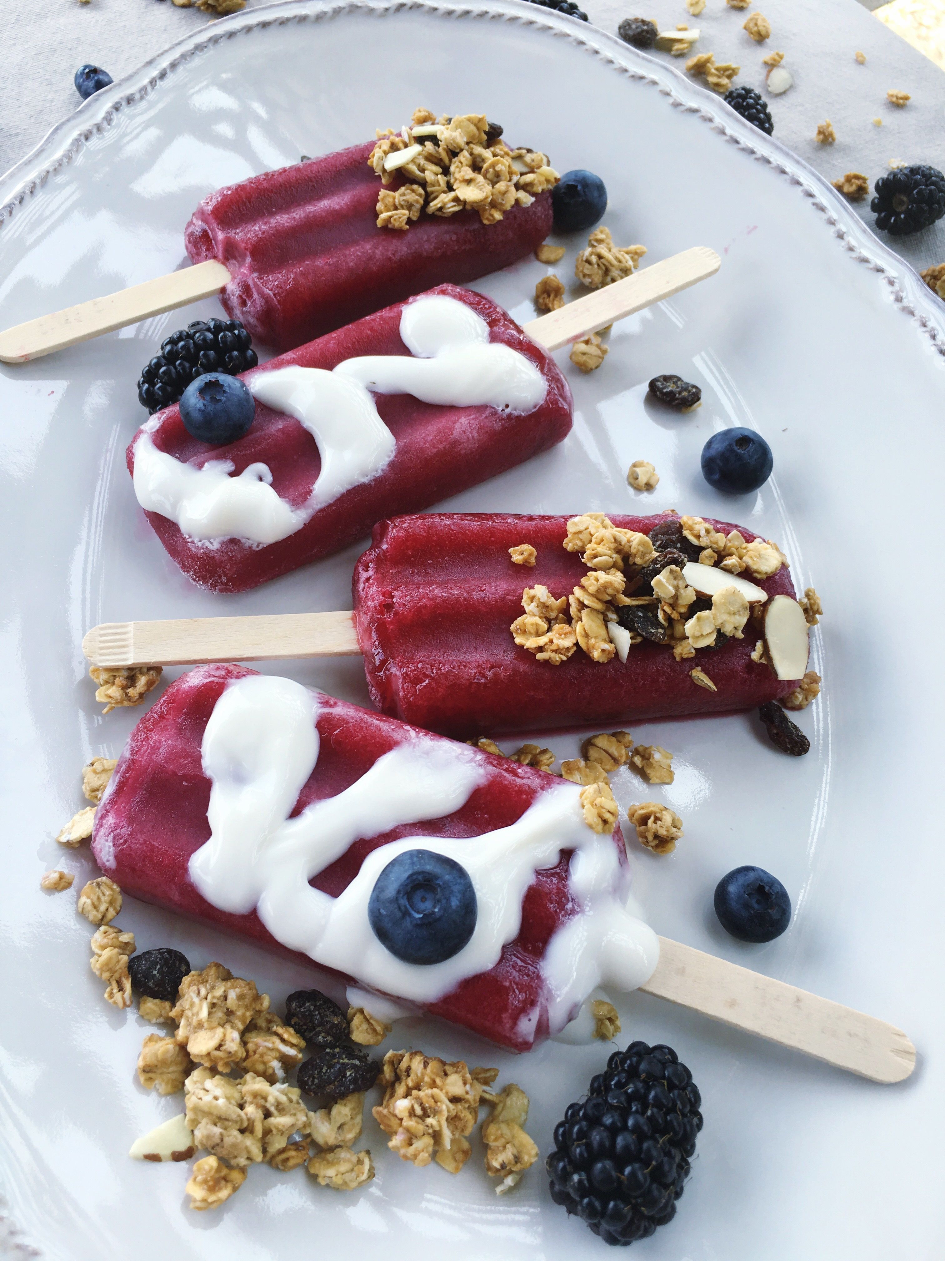 Rezept für Frühstücks-Popsicles