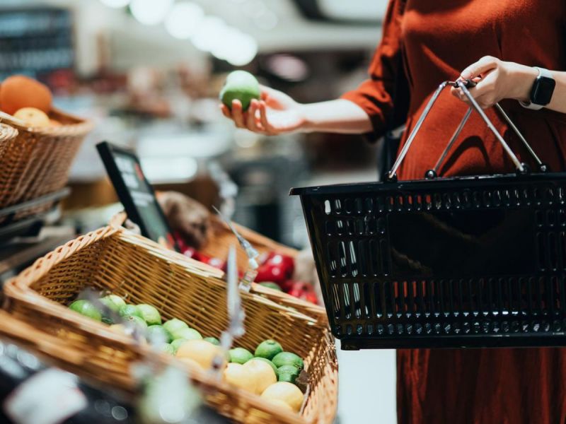 Obst und Gemüse im Supermarkt essen erlaubt?