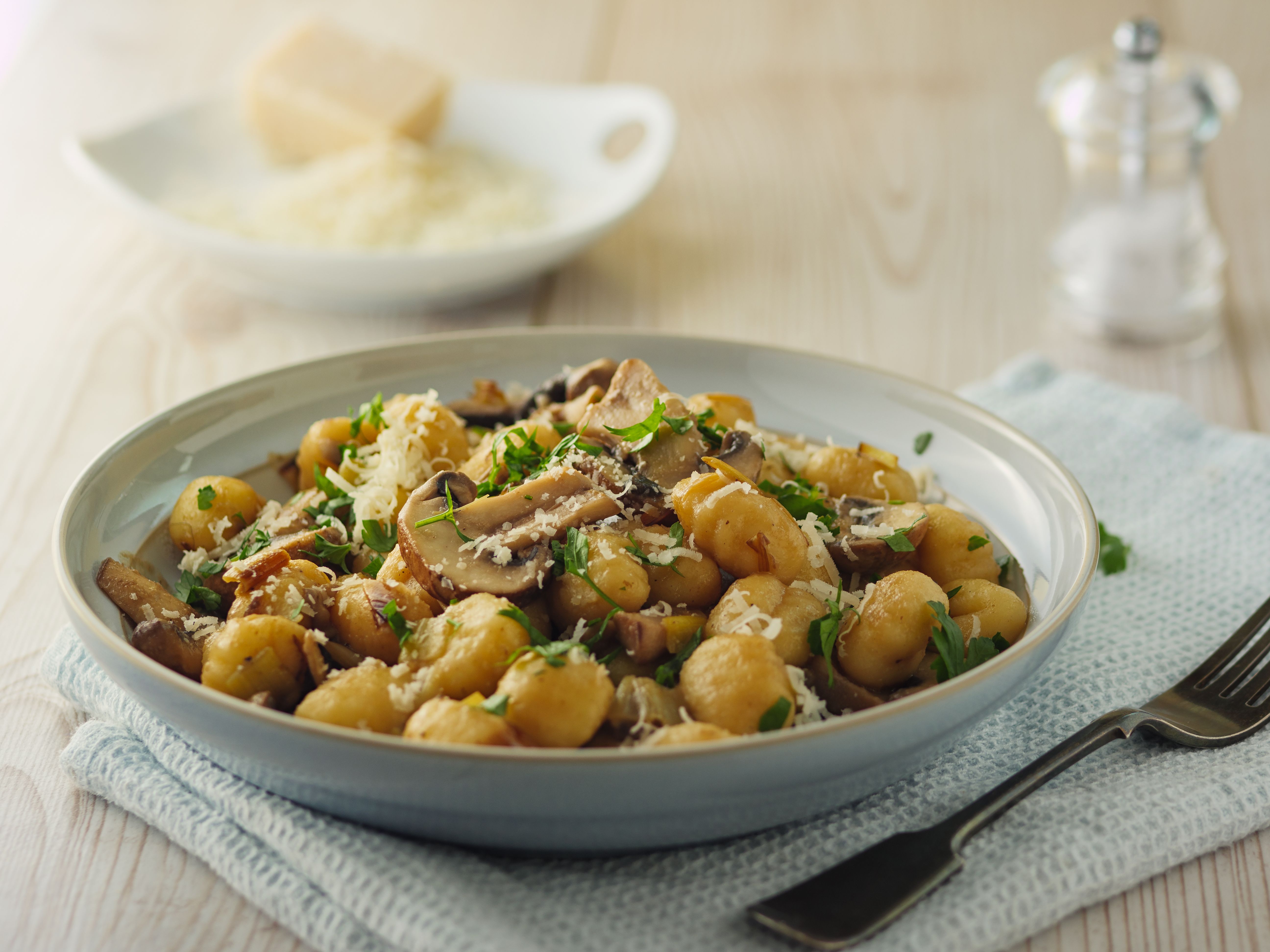 Gnocchi mit Pilzen