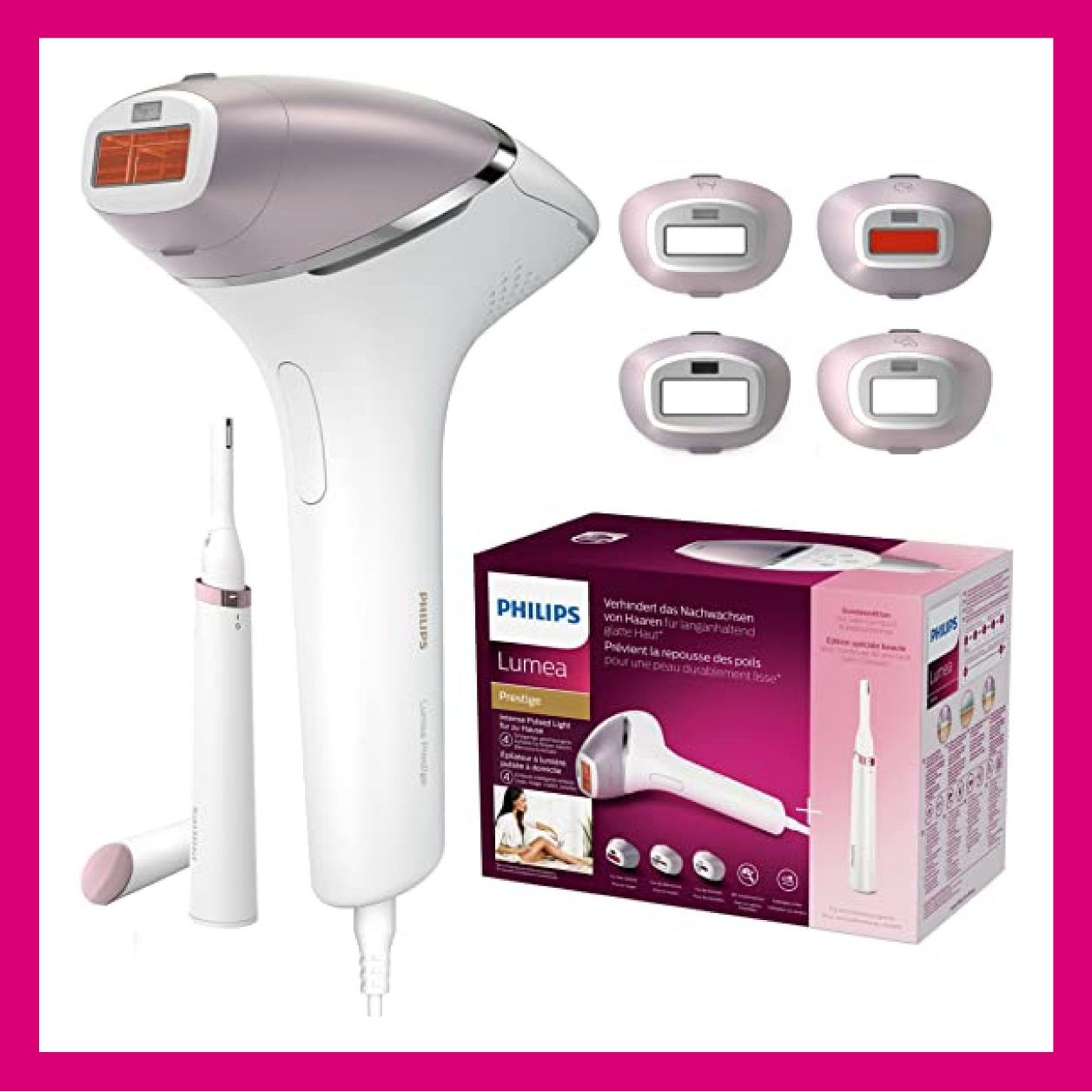 Philips Lumea Prestige IPL Haarentfernungsgerät heute reduziert