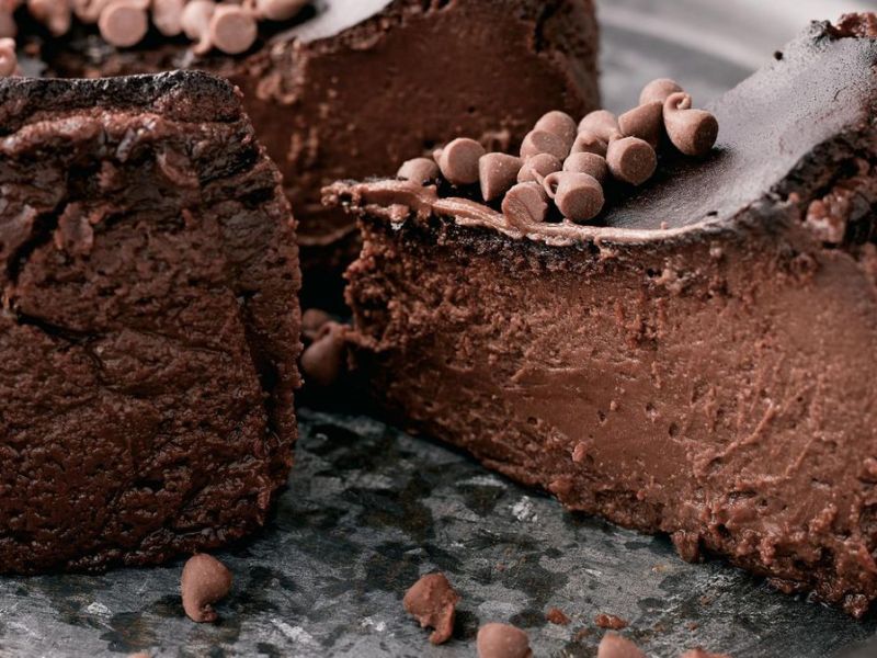 Chocolate Cheesecake Schnitten