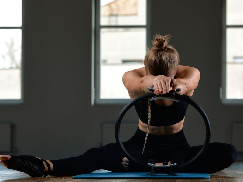 Übungen mit dem Pilates Ring