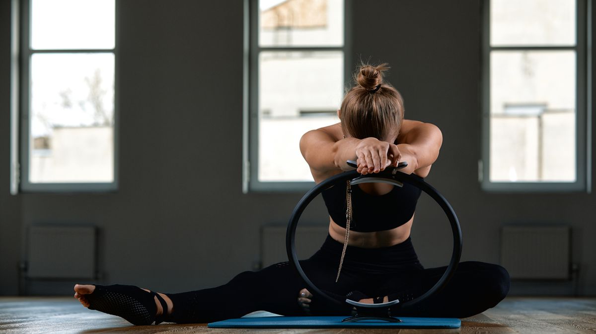 &Uuml;bungen mit dem Pilates Ring