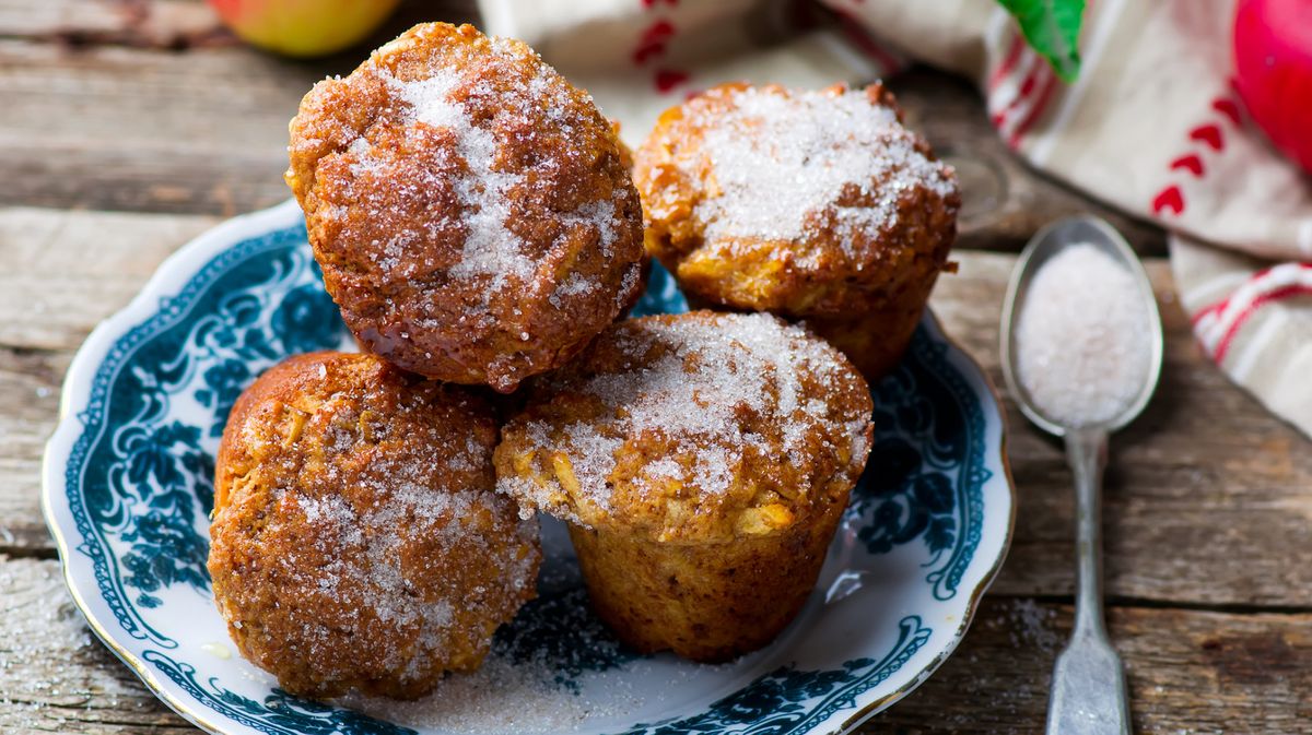 Apfel-Donut Muffins