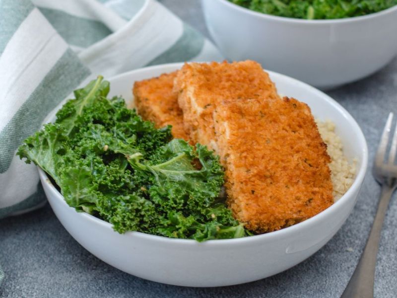 Knuspriges Tofu-Schnitzel selber machen: Dieses Rezept haut uns um