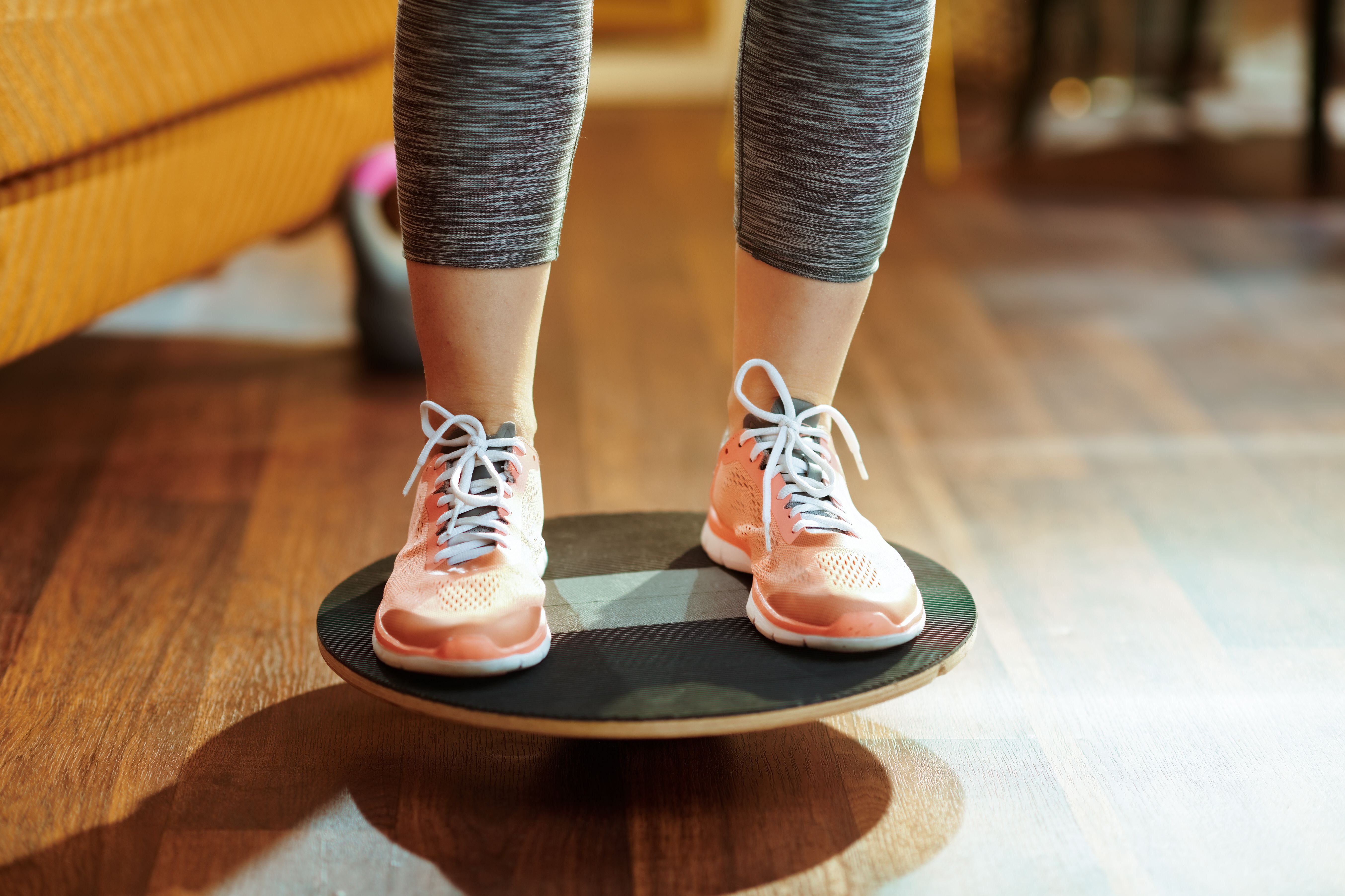 Balance Board Übung 1: Stehenbleiben