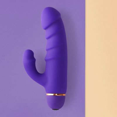 Gerippter Rabbit Vibrator, Silikon, 15,99 Euro