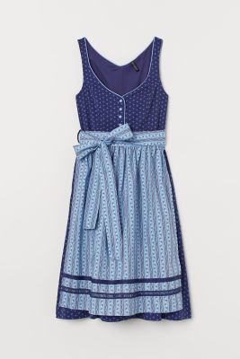 Dirndl Hilda in Blau von H&M, 49,99 Euro