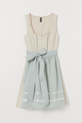 Dirndl Giselle in Beige von H&M, 39,99 Euro