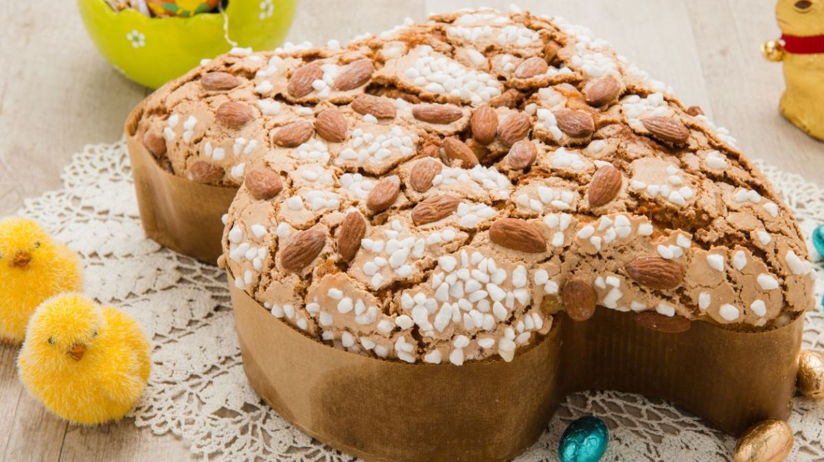 Colomba, italienischer Osterkuchen 