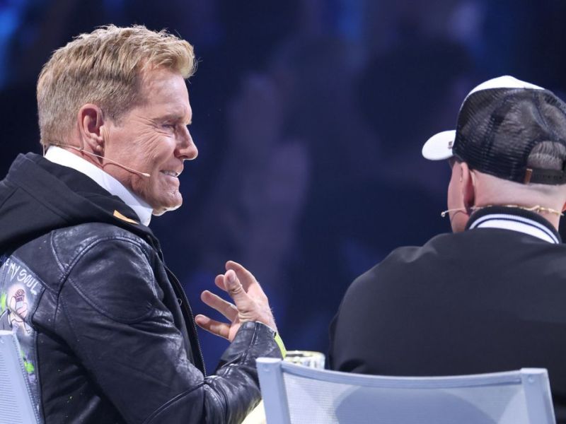 Dieter Bohlen und Pietro Lombardi am Jury-Pult von DSDS