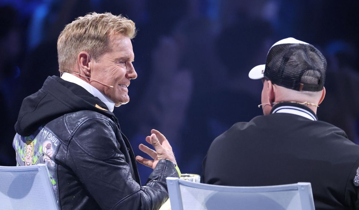 Dieter Bohlen und Pietro Lombardi am Jury-Pult von DSDS