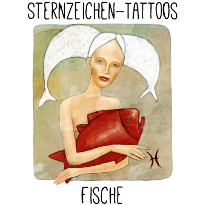 Sternzeichen-Tattoos: Fische