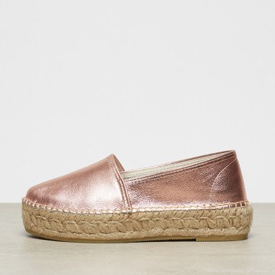 Metallic-Espadrilles von Espadrij, ca. 80 &#x20AC;, gesehen bei Onygo