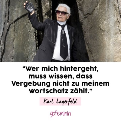 Karl Lagerfeld Zitate