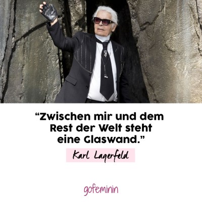 Karl Lagerfeld Zitate