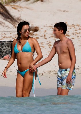 Eva Longoria auf Formentera Eva Longoria auf Formentera