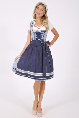 Blaues Dirndl von Krüger Madl Blaues Dirndl von Krüger Madl