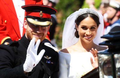 Prinz Harry und Herzogin Meghan bei ihrer Hochzeit