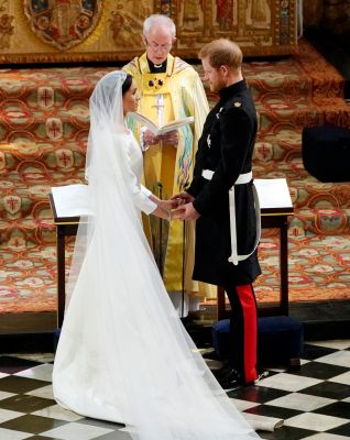 Herzogin Meghan und Prinz Harry bei ihrer Hochzeit