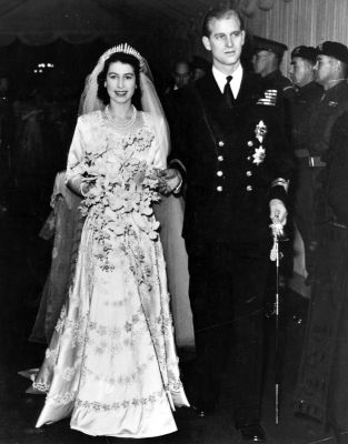 Die Hochzeit von Prinz Philip und Prinzessin Elisabeth, 1947