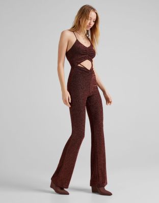 Glitzer-Jumpsuit von Bershka