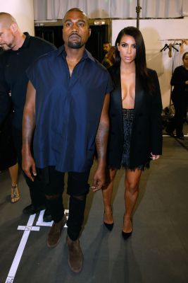 Kim Kardashian und Kanye West