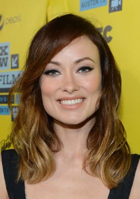 Ponyfrisuren für eckige Gesichter: Olivia Wilde