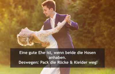 Hochzeitswünsche: modern & lustig