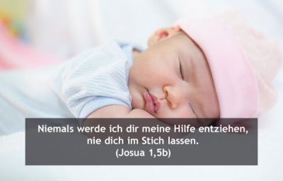 Sprüche zur Geburt aus der Bibel