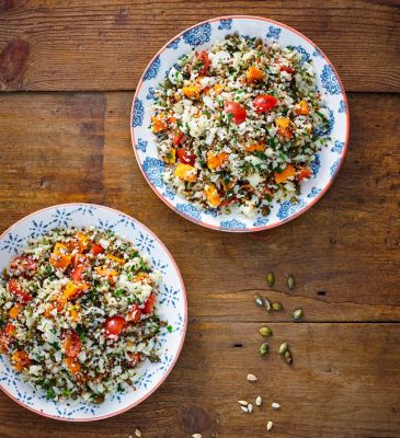 Mit Quinoa lassen sich viele leckere Gerichte kochen.