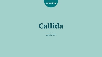 Vorname Callida