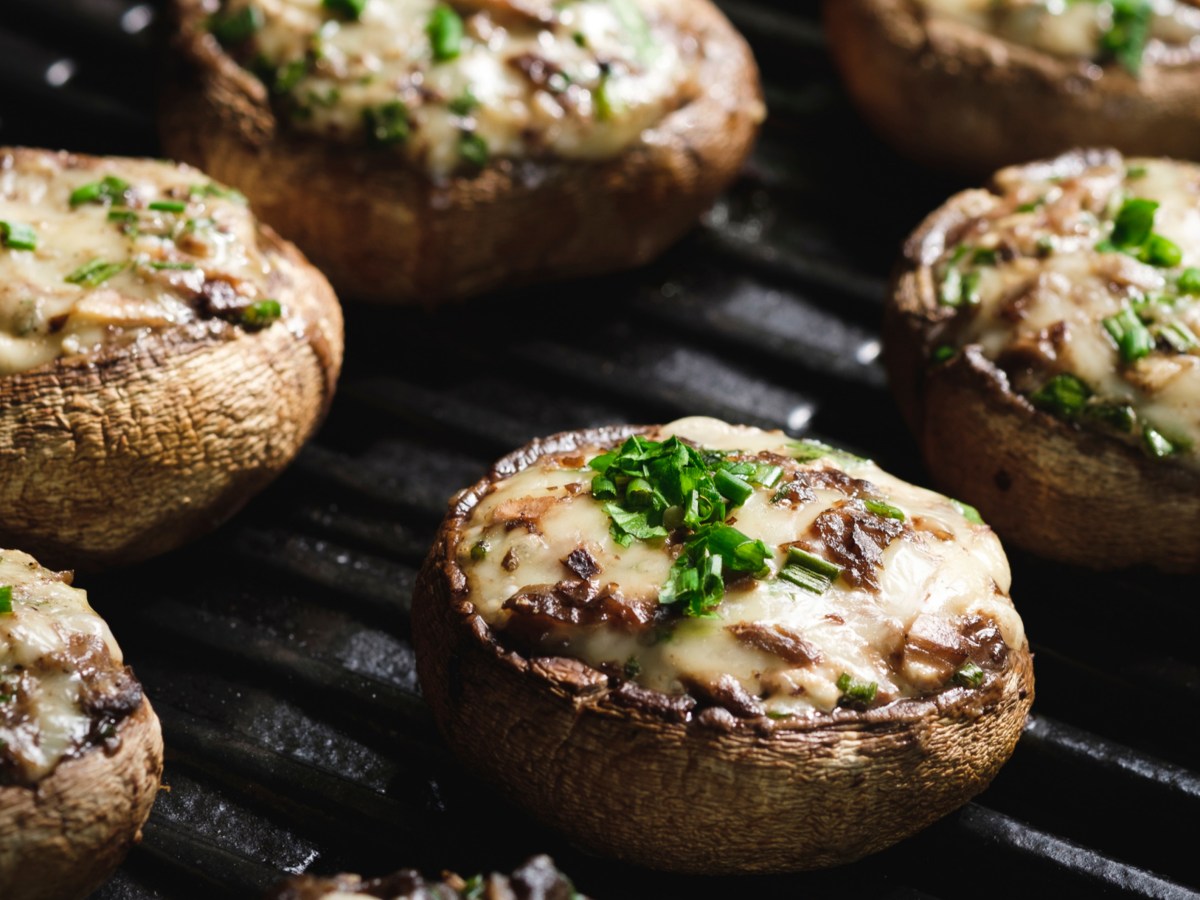 Gef&uuml;llte Champignons.