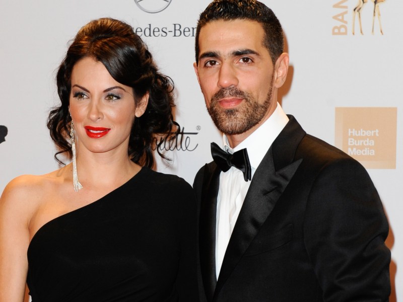 Anna-Maria Ferchichi und Ehemann Bushido auf einem Event