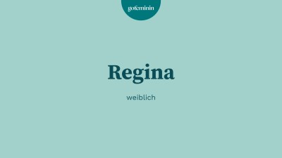 Babynamentafel Regina