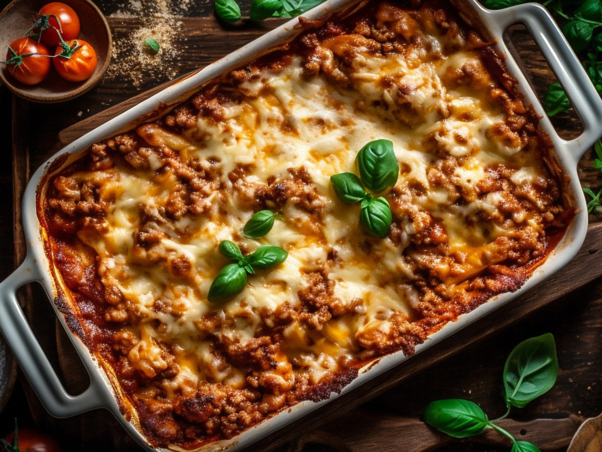 Ofenliebling mit Hackfleisch und Rotwein: So genial schmeckt der Straßburger Auflauf