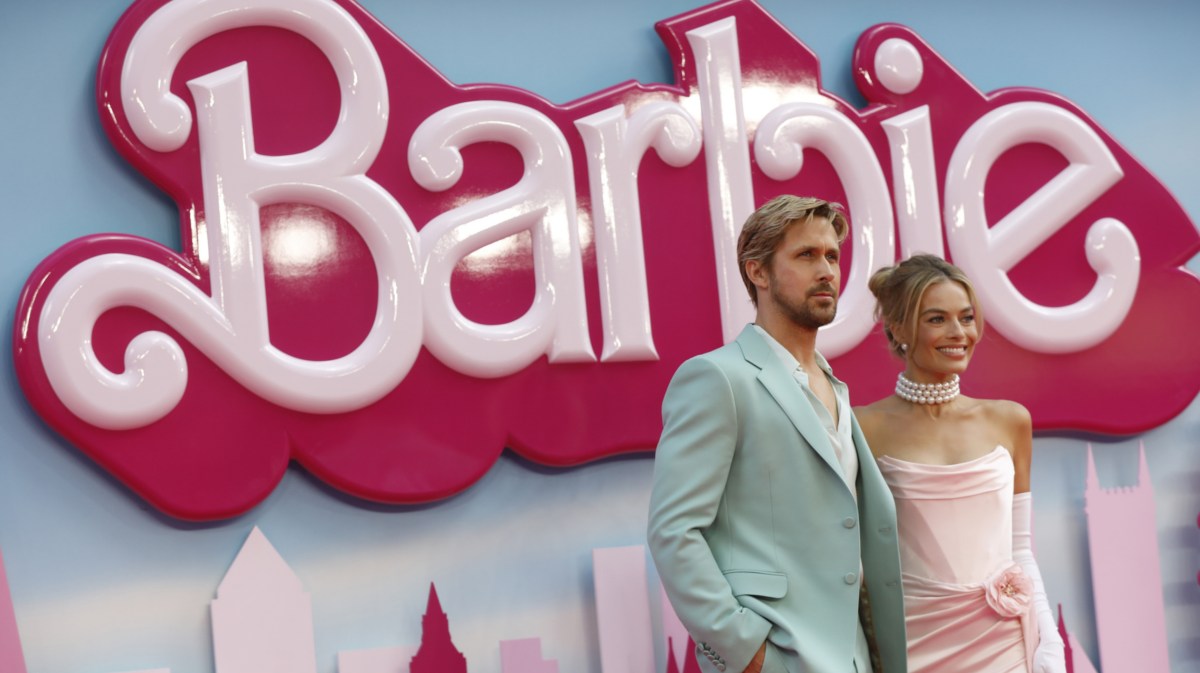 Ryan Gosling und Margot Robbie bei der "Barbie"-Filmpremiere