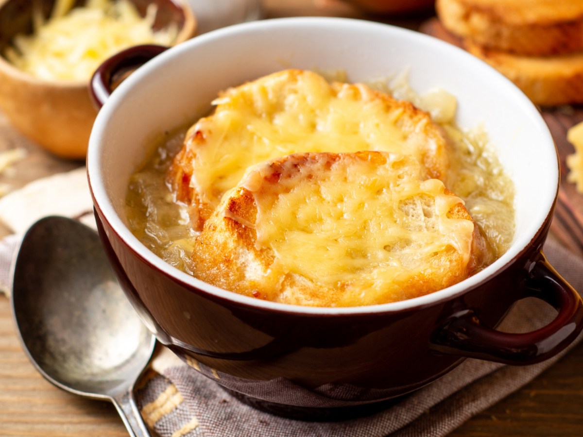 Französische Zwiebelsuppe: Seelenwärmer für kühle Tage