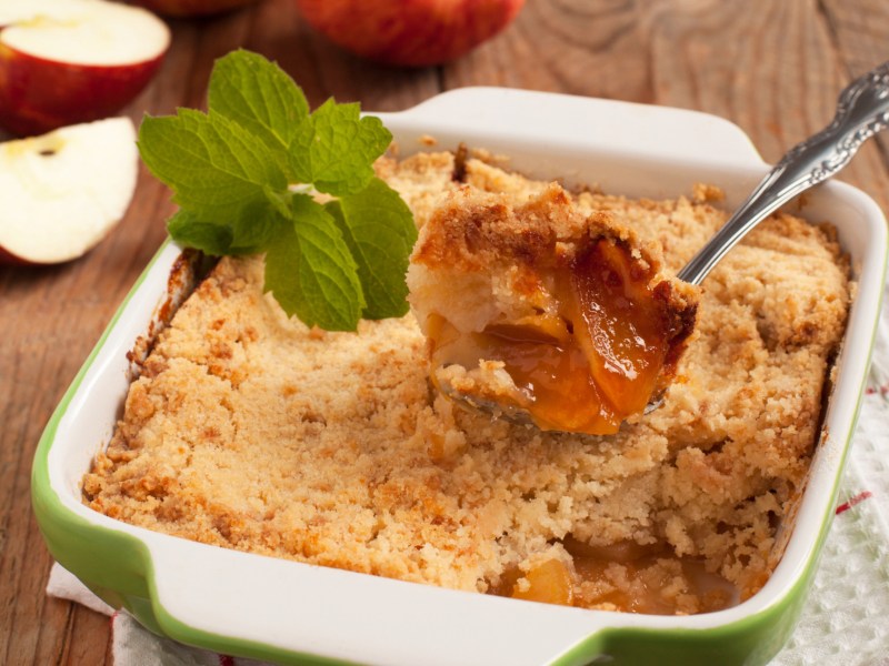 Apple crumble