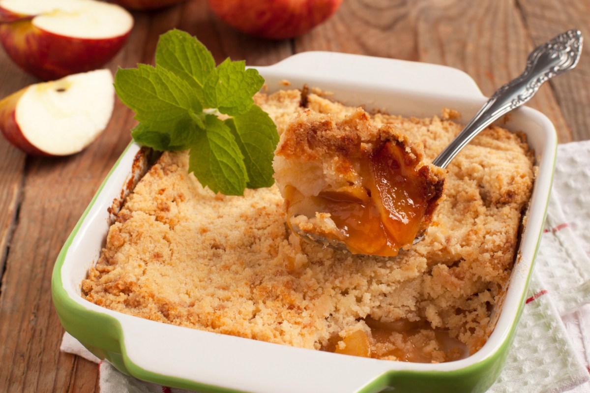 Apple crumble