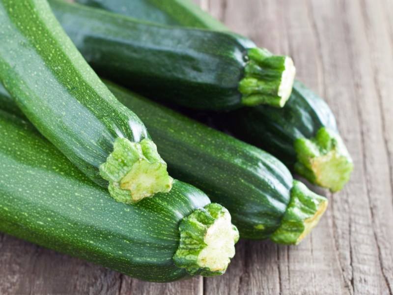 Zucchini lassen sich ganz einfach einfrieren