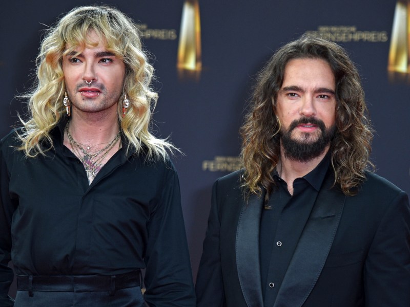 Bill Kaulitz und Tom Kaulitz beim Deutschen Fernsehpreis 2023