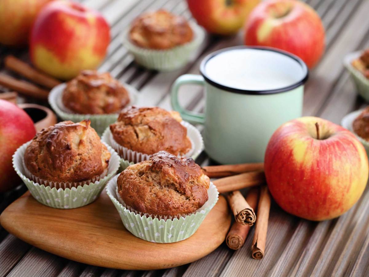 Himmlische Apfel-Zimt-Muffins: Genial einfaches Schüttel-Rezept